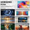 Samsung 55-Inch Class M70H Series, Mini LED, 4K, Smart TV, 2026 Model
Samsung Vision AI Companion, Mini LED Processor 4K, Pure Spectrum Color, Endless Free Content, Motion Xcelerator + DLG 120Hz