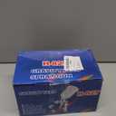 HVLP Spray Gun with Replaceable 1.4mm 1.7mm 2.0mm Nozzles Needle Cap Automotive Air Paint Sprayer Gun Kit with 600cc Capacity Cup for Car Primer,Furniture Surface Spraying,Wall Painting,Base Coatings