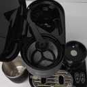 Mr. Coffee 4-in-1 Single-Serve Latte, Iced, and Hot Coffee Maker with Milk Frother and Tumbler Black