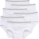 Stafford 6 Pack 100% Cotton Low-Rise Briefs White, L