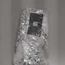 Mr. Pen- Christmas Tree Skirt, 36 inch, Silver Sequin Tree Skirt, Christmas Skirt Tree, Xmas Tree Skirt for Christmas Tree, Christmas Skirts for Xmas Trees, Silver Christmas Tree Skirt Silver