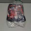 Noubeau Toddler Girls Plaid Outfits Girls Puff Sleeve Knit Ribbed Shirt Tops Plaid Skirt Set Kids Fall Winter Clothes (8 Years, Red)