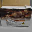 Homemory Flameless Votive Candles with Timer Remote, 2" x 2" Real Wax, 300+ Hour Realistic Black Wick Battery Operated Candles, Set of 6 for Wedding, Party and Holiday Decoration (Battery Included)