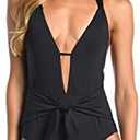 Sunshine 79 Women's Standard Over The Shoulder One Piece Swimsuit, Size 12