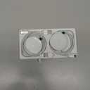 for MagSafe Charger: Magnetic Wireless Charging Pad for iPhone 17 16 15 14 13 12 Series & AirPods 4-2 Pro, Strong Magnet, Aluminum Alloy, USB-C/A Ports, Ultra-Thin & Portable, Ideal for Desk & Bedside (White)