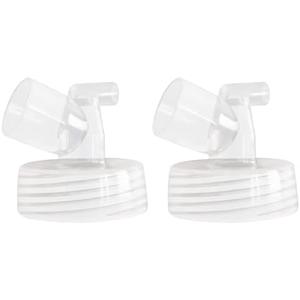 Wide Mouth Base Connector 2pc - Compatible with Motif & Spectra S1 S2 Pumps & Bottles; Compatible with Medela, Maymom, Pumpin Pals, Lacteck & Idaho Jones Flanges - Replacement Pump Parts Adapter Wide Mouth Base Connector 2pc - Compatible with Motif & Spectra S1 S2 Pumps & Bottles; Compatible with Medela, Maymom, Pumpin Pals, Lacteck & Idaho Jones Flanges - Replacement Pump Parts Adapter