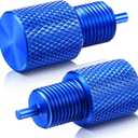 Frienda 2 Pcs Brake Proportioning Valve Bleeder Tool Shuttle Valve Bleed Tool Kit Compatible with Disc/disc/drum Pv2 Pv4 Combination Valves (Blue)