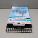 3 Tier Stackable Cooling Rack for Batch Cooling Cookie, Pizza, Cake15.8”x 10” Heavy Duty Cooling Racks for Cooking and Baking, Oven and Dishwasher Safe Baking SuppliesBlack