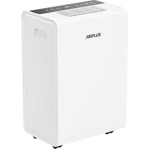 AIRPLUS 3,500 Sq.Ft 50 Pint Dehumidifier for Basements, (4 Smart Modes) Quiet Dehumidifiers for Bedroom & Home with Drain Hose, Auto Shut Off/24 Hr Timer/0.66 Gallon Water Tank