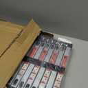 Telescoping Ladder,12.5 FT Aluminum Lightweight Extension Ladder with 2 Triangle Stabilizers, Heavy Duty 330lbs Max Capacity (Silvery)