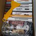 Katzco Furniture Repair Kit Wood Markers - Set of 34 - Markers and Wax Sticks with Sharpener - for Stains, Scratches, Floors, Tables, Desks, Carpenters, Bedposts, Touch-Ups, Cover-Ups