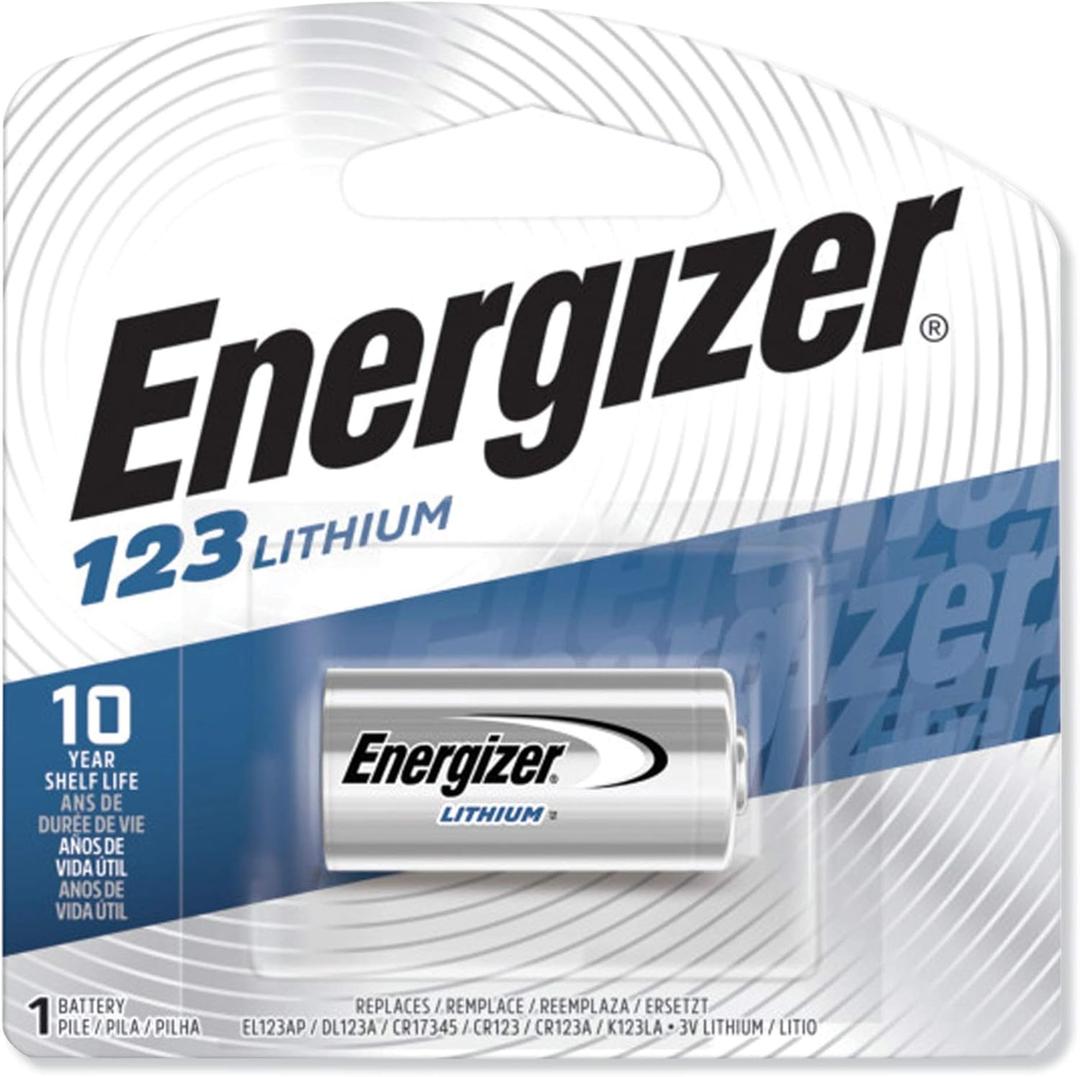 Energizer Lithium 123, 3 Volt 1 ea