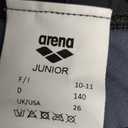 Arena Boys' Junior Racing Jammer Powerskin St Next Knee Length Tech Suit Competitive Swimsuit (26, Black)