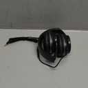 LORELEI X6 Over-Ear Wired Stereo Bass Headphones with Microphone, Lightweight, Foldable & Portable with 1.45M No-Tangle for Smartphone, Tablet, MP3/4, Space Black