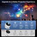 Galaxy Projector Pro for Bedroom, 13 in 1 Planetarium Star Projector with Solar System & Constellation, Night Light for Ceiling - 360 Rotating with Timer, Adjustable Knob, Kids Adults Room Decor