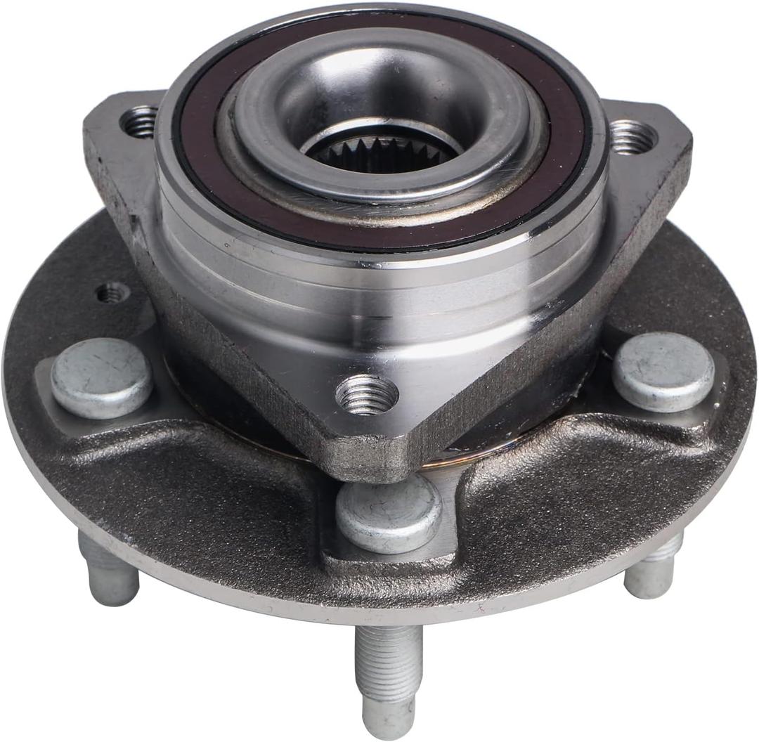 KUSATEC 513282 Front/Rear Wheel Bearing and Hub Assembly Compatible with Cadillac CTS/AWD XTS 2008-2019, Chevy Camaro LS LT SS, Impala 2018 2019, 5 Lug w/ABS