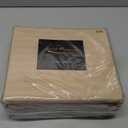 King Sheet Set - 4-Piece Striped Deep Pocket King Bed Sheets - Ultra-Soft & Wrinkle-Free King Size Bedding - Cooling Microfiber King Bed Sheet Set with 1 Fitted Sheet, 1 Flat Sheet, 2 Pillowcases (Taupe)