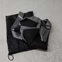 Airplane Bed for Toddler - Airplane Seat Extender for Kids - Barrier Designed Baby Airplane Bed with Pockets - Comfortable Footrest for Kids Flights Travel Essentials Grey