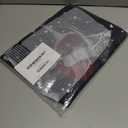 UNIQUEONE Women Dress Shirt Christmas Long Sleeve Tops Red Wine Glass Christmas Shirts V Neck Xmas Santa Hat Graphic (Black, L)