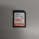 SanDisk 256GB Ultra SDXC UHS-I Memory Card - Up to 150MB/s, C10, U1, Full HD, SD Card - SDSDUNC-256G-GN6IN