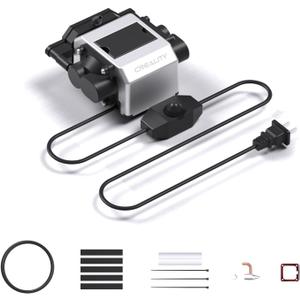 Creality Air Assist for Laser Engraver, 22 L/min Adjustable Air Assist Pump, Blow Away Smoke and Dust, Keep Cutting Clean, Suitable for Falcon 7.5W/10W, Falcon2/Falcon2 Pro Series Engraver Machine