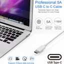 118W USB C Fast Charger Power Adapter Compatible with MacBook Pro/MacBook Air 16 15 14 13 Inch, M1 M2 M3 M4