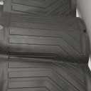 Mixsuper Custom Fit Cargo Liner for Chrysler Pacifica 2017-2025/Voyager 2020-2025, Behind The 3rd Row, All Weather Rear Cargo Mat Trunk Liner Black