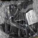 Tandefio 50 Pack 1/2''x 5'' Ceramic Black Lag Screw Kit with Washers Hex Lag Bolts Wood Screws Heavy Duty Ruspert Coating Hot Dip Galvanized Double Layer for Wood Decks Fences