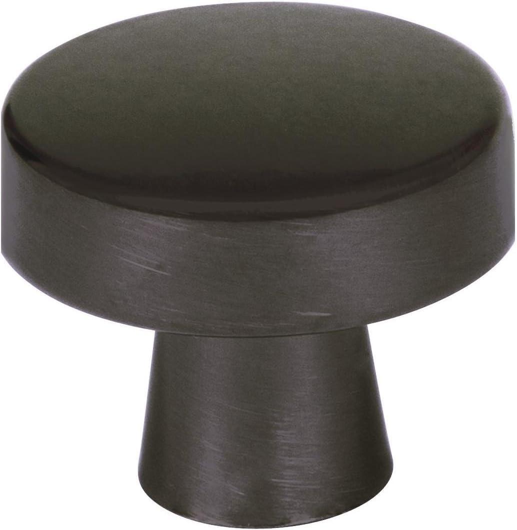 Amerock | Cabinet Knob | Black Bronze | 1-5/16 inch (33 mm) Diameter | Blackrock | 1 Pack | Drawer Knob | Cabinet Hardware