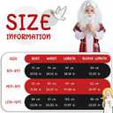 Skicuff 5 Pcs Moses Costume for Kids Boy Biblical Costumes Accessory Outfits with Robe Tunic Belt Wig Beard for Children (White). 32*14 size
