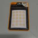 Real Wood Self-Adhesive Veneer Screw Cover Caps - Real Wood - Screw & Nail Hiding Cover - Screw Hole Stickers - Based in USA (19/32"-15mm, Maple)