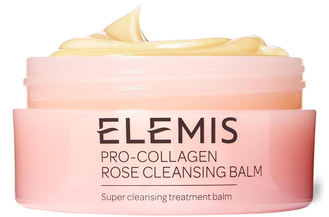 ELEMIS Pro-Collagen Cleansing Balm Makeup Remover, Hydrating Facial Cleanser, Oil Cleanser, Oil Makeup Remover, Deep Cleanse (3.5 Ounce (Pack of 1))