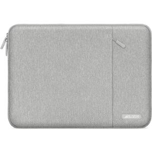 MOSISO Laptop Case 17.3 inch, 17-17.3 inch Laptop Sleeve Compatible with Dell, HP, Lenovo, Asus, Acer, Alienware, Polyester Vertical Computer Sleeve Bag with Pocket, Gray