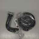 Momcozy Portable Stroller Fan, 8000mAh, 27H Ultra-long Battery Life, Detachable 4 Speed 360Rotate, LED Night Light with 2 Modes, USB Rechargeable Handheld Cooling Fan for Travel, Car Seat, Bedroom (Black)