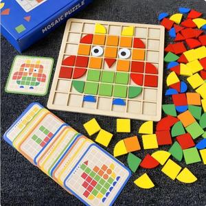 Dementia Activities for Seniors, 120 Pieces Wooden Matching Puzzle Games for Elderly, Alzheimers Products for Older Adults,Shape Puzzle Memory Game for Adults Dementia Patients