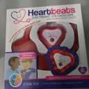 Heartbeats Electronic Stethoscope Toy with LED Display & 10X Sound Amplification, Real Working Stethoscope - STEM Medical Learning Toy Boys & Girls Age 4+, Kids Nurse Doctor Kit - Educational Toy Gift, Small