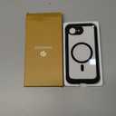 Miracase Magnetic for iPhone 16e Case Full-Body Phone with Built-in Glass Screen Protector, [Compatible with MagSafe] Military Drop Proof 16 E Cover Bumper 6.1 inch, Black