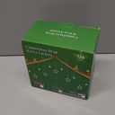 Red Christmas Star Icicle Lights,8.2FT 126LED Curtain String 8 Modes Memory Timer,Connectable Plug in Waterproof for Halloween/Valentine's Day/Patio/Wedding/Party/Xmas Indoor Outdoor Decor,Red