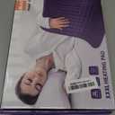 Heating Pad for Back, Neck & Shoulder Pain Relief, 17"x33" Electric Moist/Dry Heat Pad, 6 Heat & 4 Timer Settings, Auto Shut-Off, Machine Washable, Christmas, Mothers Day Gifts for Mom Wife Women Her (Purple)
