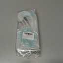 2 x Whaline 7Pcs Blue Baby Closet Size Dividers Clear Acrylic Hanger Clothes Organizers Newborn to 24 Month Infant Wardrobe Separators for Home Nursery Baby Clothes, 3.5 x 7 Inch