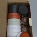 10 Indoor Herb Garden Kit, 33pcs Complete Kitchen Herb Starter Set Including 4-Color Pots, Soil & Tools, Unique Gift Ideas for Plant Lovers, Women, Men, Mom, Friend, Birthday, Housewarming, Christmas