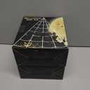 2 x 200" Halloween Spider Web + 59" Giant Spider Decorations, Triangular Huge Spiders Web and Hairy Scary Fake Spider, for Indoor Outdoor Porch Yard, Scary Haunted House Party, and Halloween Dcor