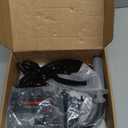 4 Piston Hydraulic Brakes for Ebike: 2 PIN Waterproof Power-Off Connector, Pre-Bleed Filled with DOT 4 Brake Fluid Brake Kit - 180mm 2.75mm Thickened Rotor (Black, 4 Piston)