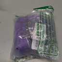 26 inch Long Purple Braid Ponytail Pre Stretched Purple Hair Extensions for Braids Easy Clip in Ponytail for Cosplay Halloween Costume