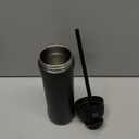 Owala FreeSip Stainless Steel Water Bottle 24 oz Very, Very Dark