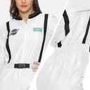 Spooktacular Creations Adult Astronaut Costume Women, Womens Halloween Costumes 2025 (L)