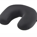 Lewis N. Clark Mood Neck Pillow, Microbead Pillows, Airplane Pillow and Cervical Neck Pillow for Kids + Adults, Travel Pillow with Neck Support, Charcoal