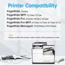 972A Black Ink Cartridge Replacement for HP 972 972A 972X Ink Work for PageWide Pro MFP 352dw 377dw 477dw 477dn 577dw 577z 452dw 452dn 552dw Printer (1xBlack) Latest Upgraded Chip