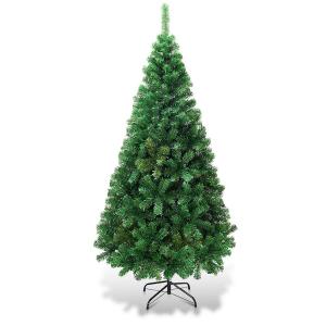 5 ft. Green PVC Hinged Xmas Pine Artificial Christmas Tree