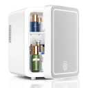 Mini Fridge for Bedroom, 4L Beverage Cooler, Cooler & Warmer